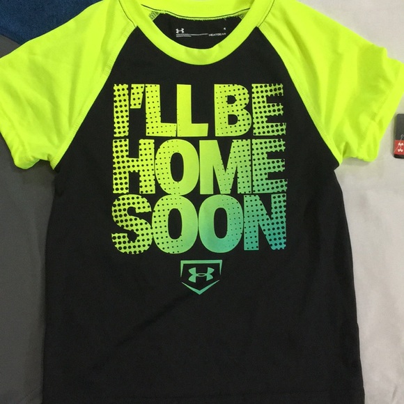 🔹NWT 2 Under Armour Heat Gear Tees , Boys 4 - Picture 3 of 7